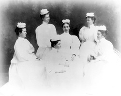 Nurses, 1896. Photo: St. Joseph's website (click image)